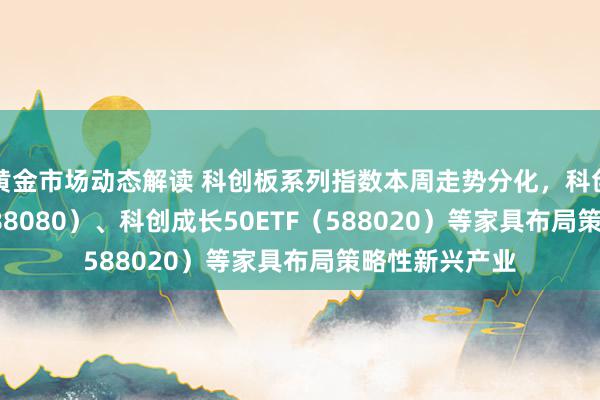 黄金市场动态解读 科创板系列指数本周走势分化，科创板50ETF（588080）、科创成长50ETF（588020）等家具布局策略性新兴产业